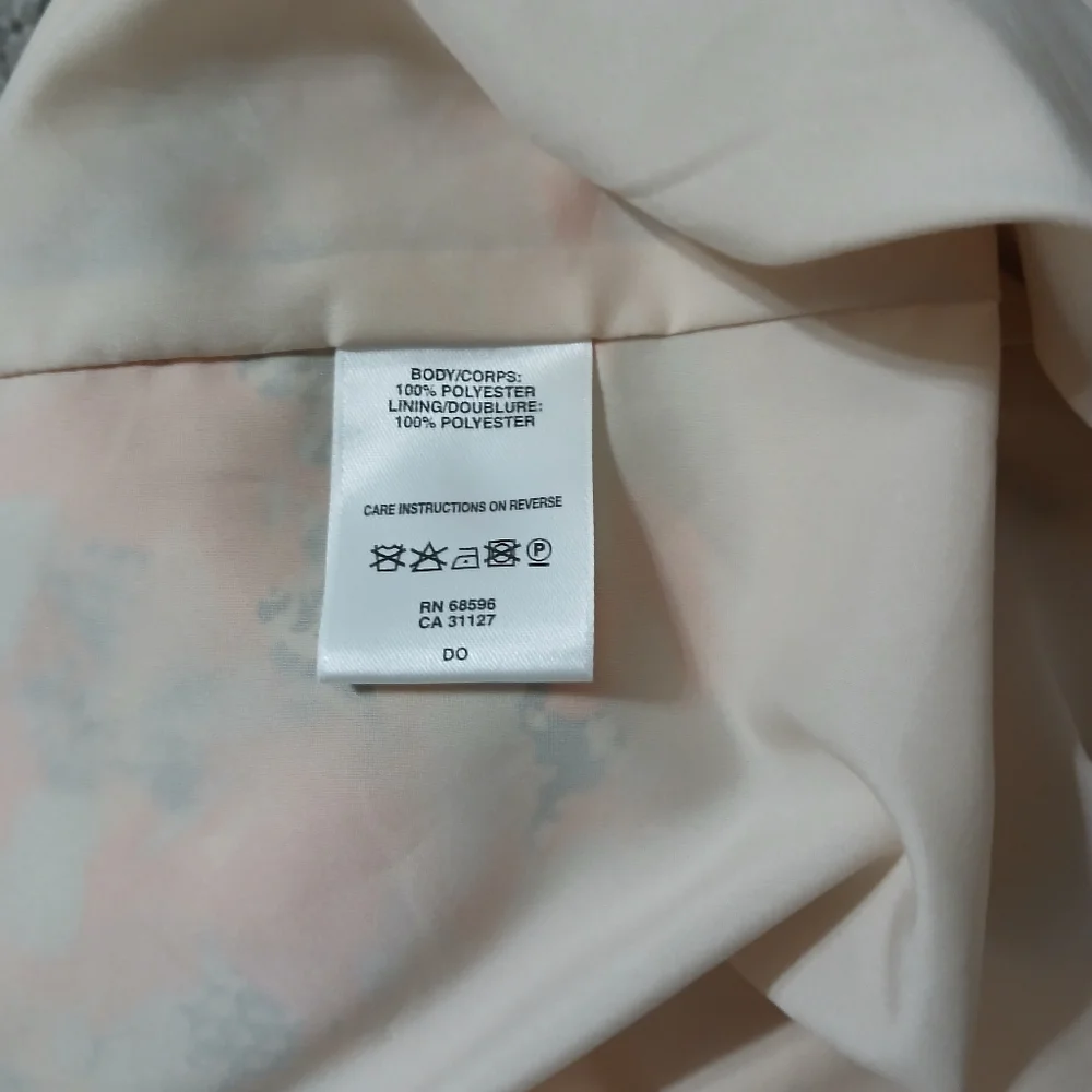 DKNYC Orange and Black Patterned Midi Dress Size 14 - Picture 15 of 16